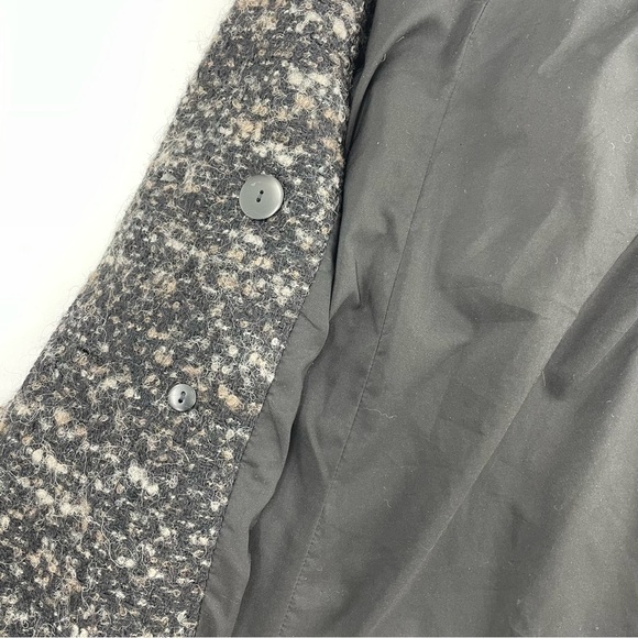 J.‎ Jill 2 button Coat Alpaca Wool Boucle midi Jacket - Picture 11 of 14